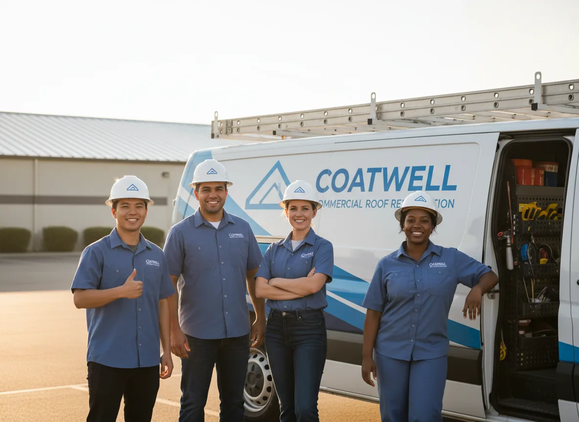 Commercial roof coating company in Stockton, CA